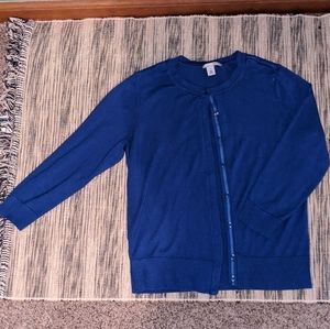 Halogen Small Blue Cardigan